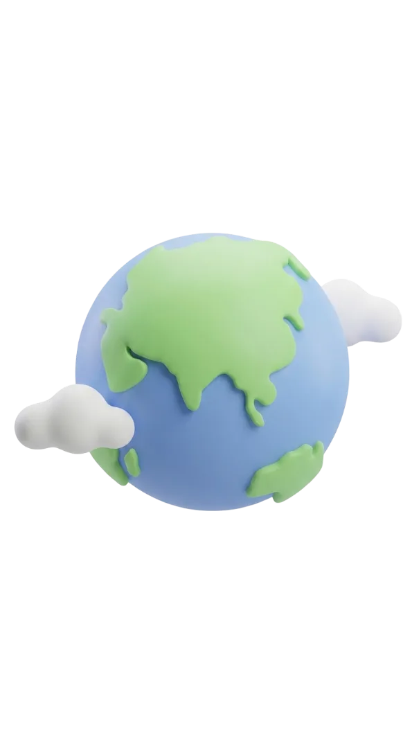 Multi-language AI Globe